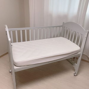 쁘띠라뱅 에코베어 아기침대 +메트리스+가드 모두 포함