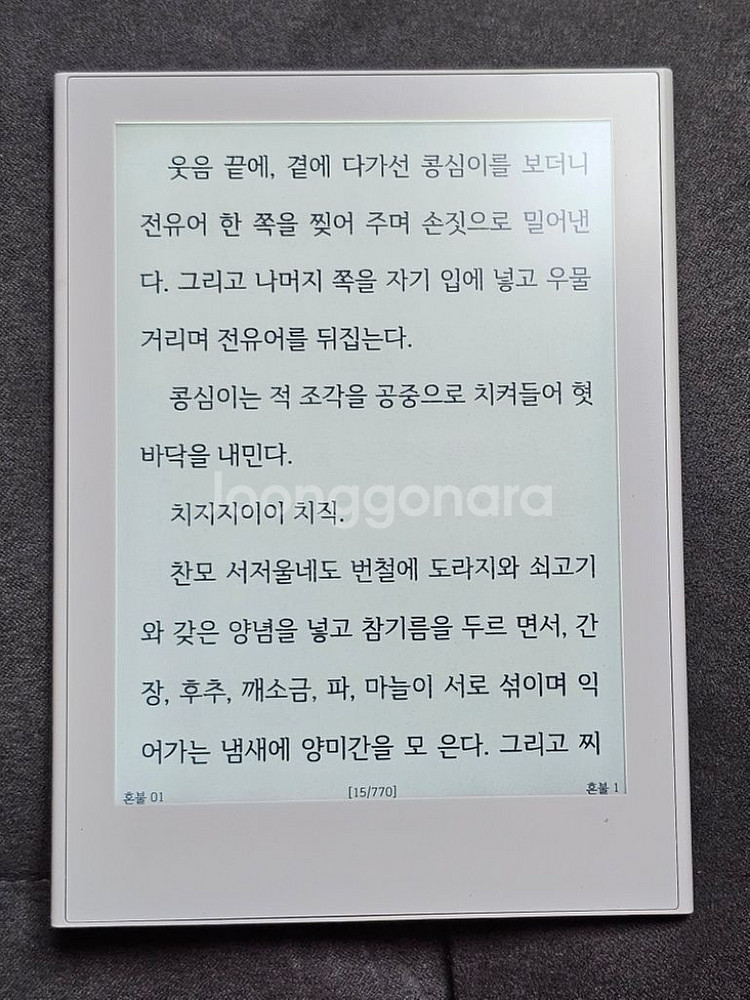 전자책 리더 크레마 모티프--4