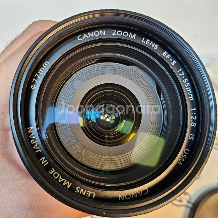 캐논 EFS 17-55mm F2.8 축복이 렌즈 완박--3