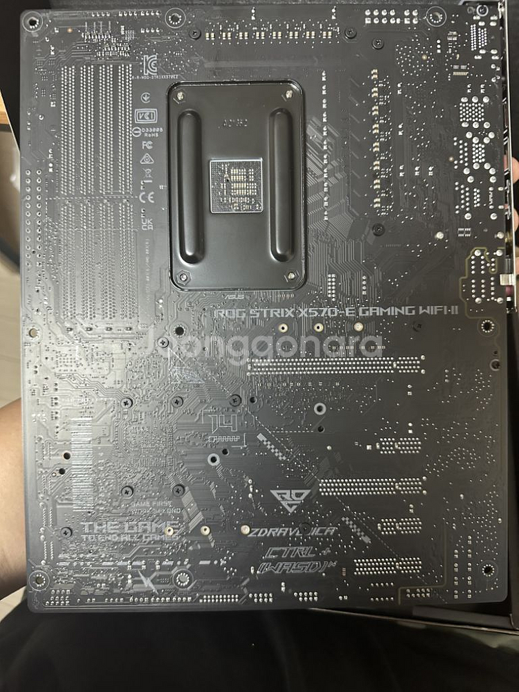 미사용 x570 rog strix-e gaming--4