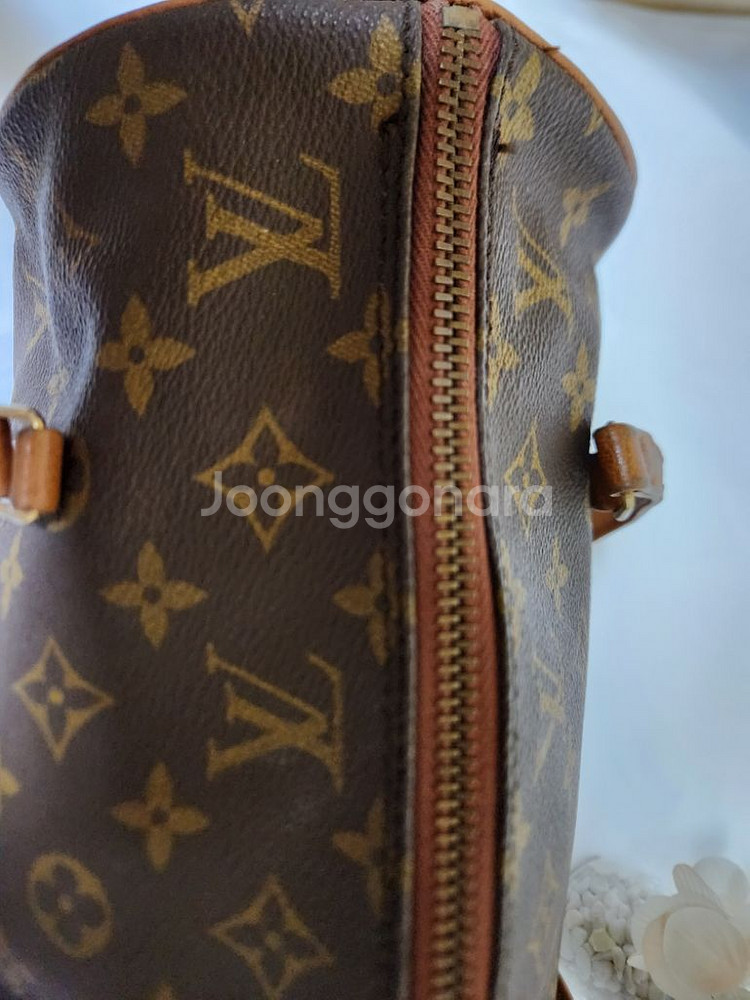 루이비통 빠삐용 모노그램 30 토트백 정품게런티카드--3
