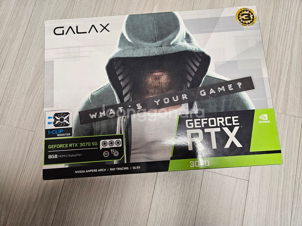 갤럭시 rtx 3070 택포 31만--1