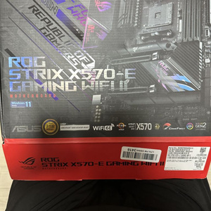 미사용 x570 rog strix-e gaming