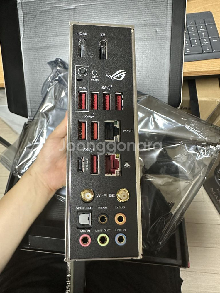 미사용 x570 rog strix-e gaming--4