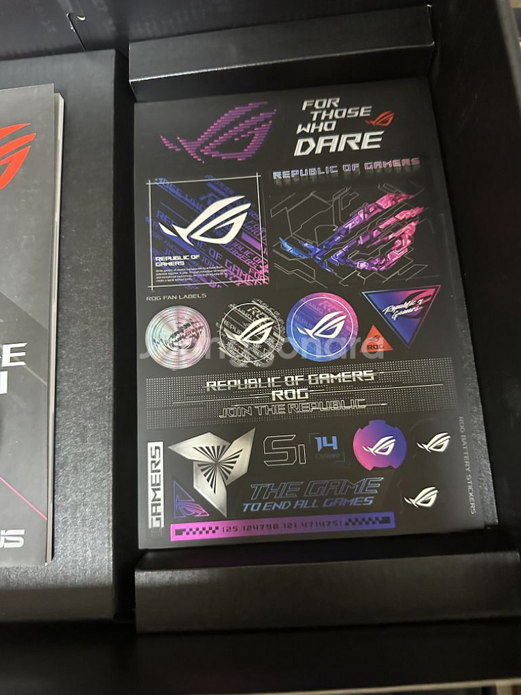 미사용 x570 rog strix-e gaming--7