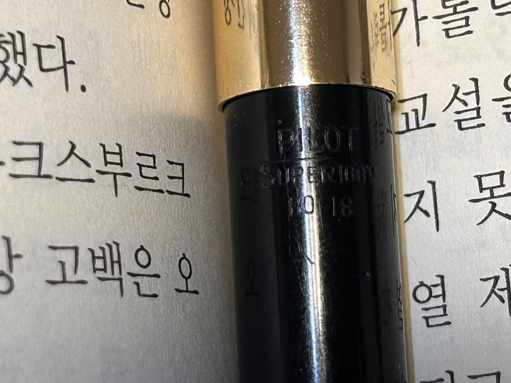 (빈티지) 1970년대 파이롯트 만년필 - EF 촉 이미지