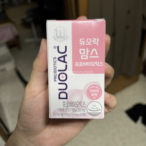 미개봉새상품 듀오락맘스 프로 바이오틱스30캡슐 30일분