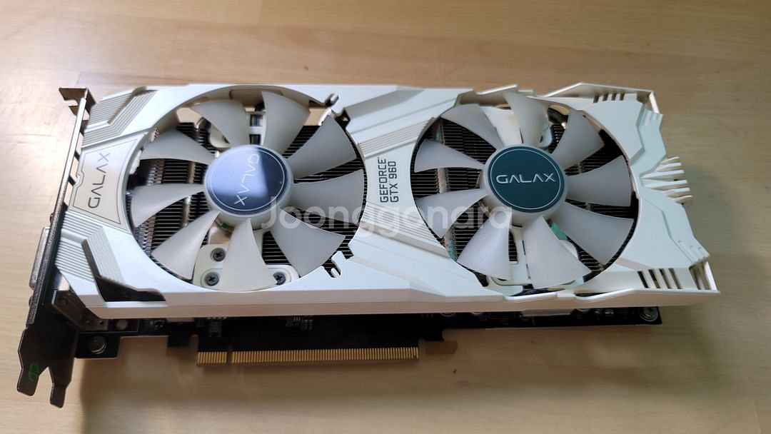 GALAX GTX960 EX OC 4G 화이트 팝니다--0