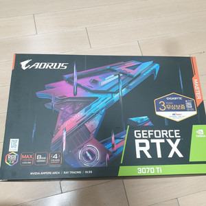 3070ti 어로스 as24년9월 풀박스