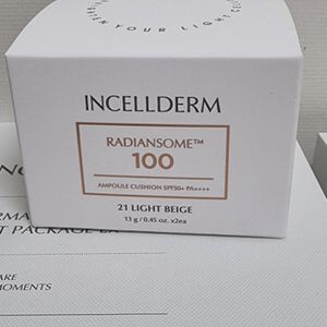 인셀덤 래디언솜 쿠션 21호 리필 포함