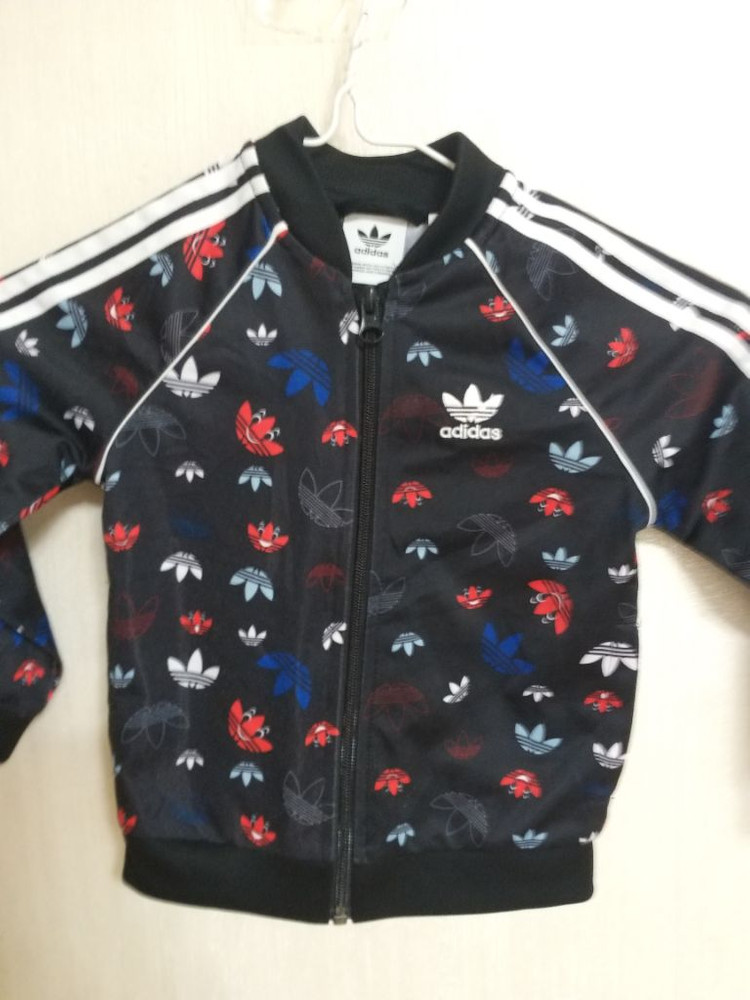 남여아동 아디다스 멀티불꽃 져지자켓 (90cm) 이미지