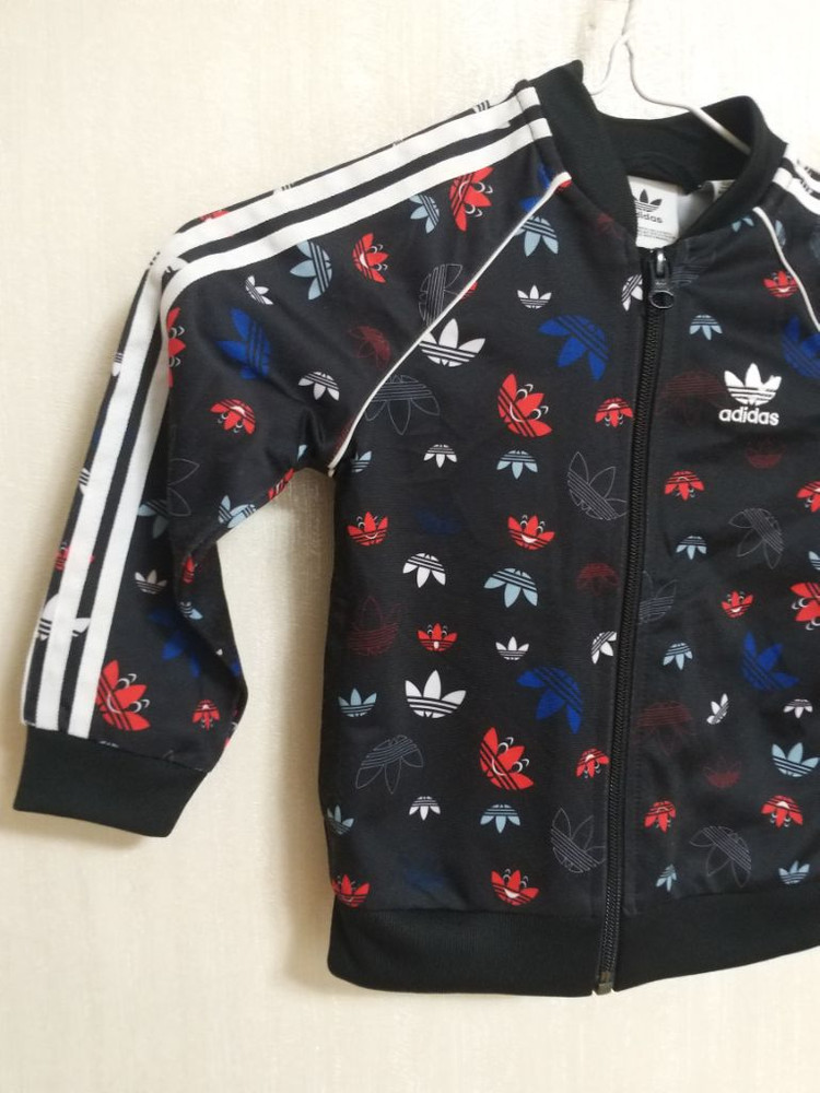 남여아동 아디다스 멀티불꽃 져지자켓 (90cm) 이미지