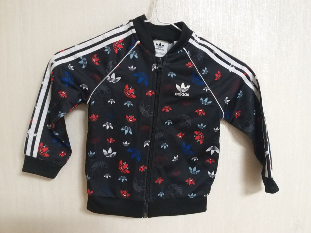 남여아동 아디다스 멀티불꽃 져지자켓 (90cm) 이미지