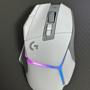 로지텍 G502x plus 화이트 마우스 단순개봉