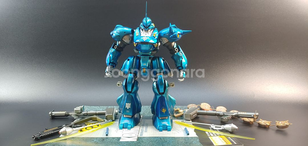 MG 캠퍼 풀도색작 건담 반다이 건프라 프라모델--0