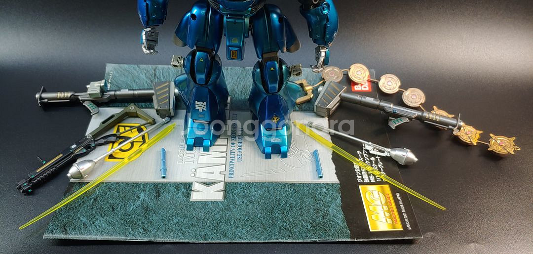 MG 캠퍼 풀도색작 건담 반다이 건프라 프라모델--3