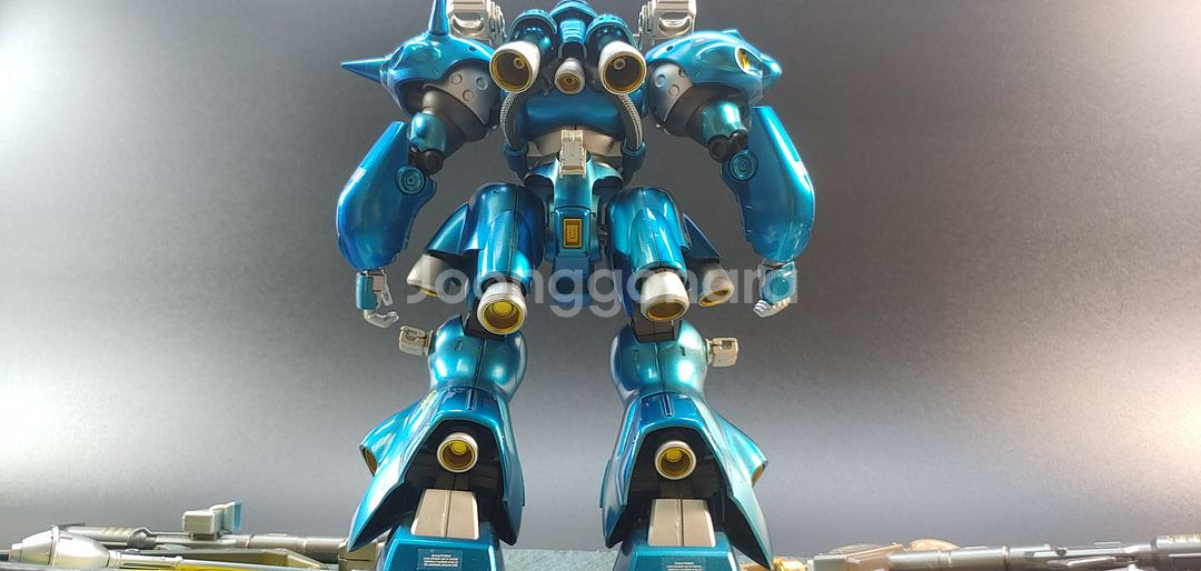 MG 캠퍼 풀도색작 건담 반다이 건프라 프라모델--7