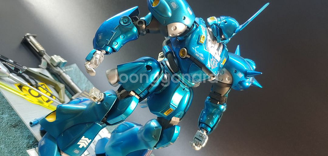 MG 캠퍼 풀도색작 건담 반다이 건프라 프라모델--9