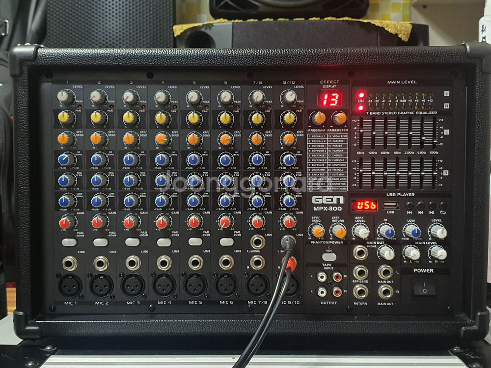 파워드 믹서 앰프 GEN MPX-800--1