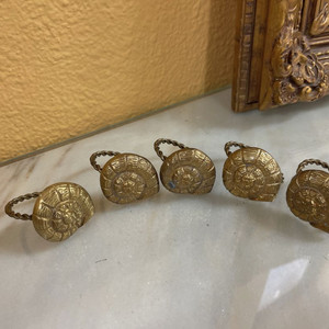 (영국) 빈티지 브라스 냅킨링 세트