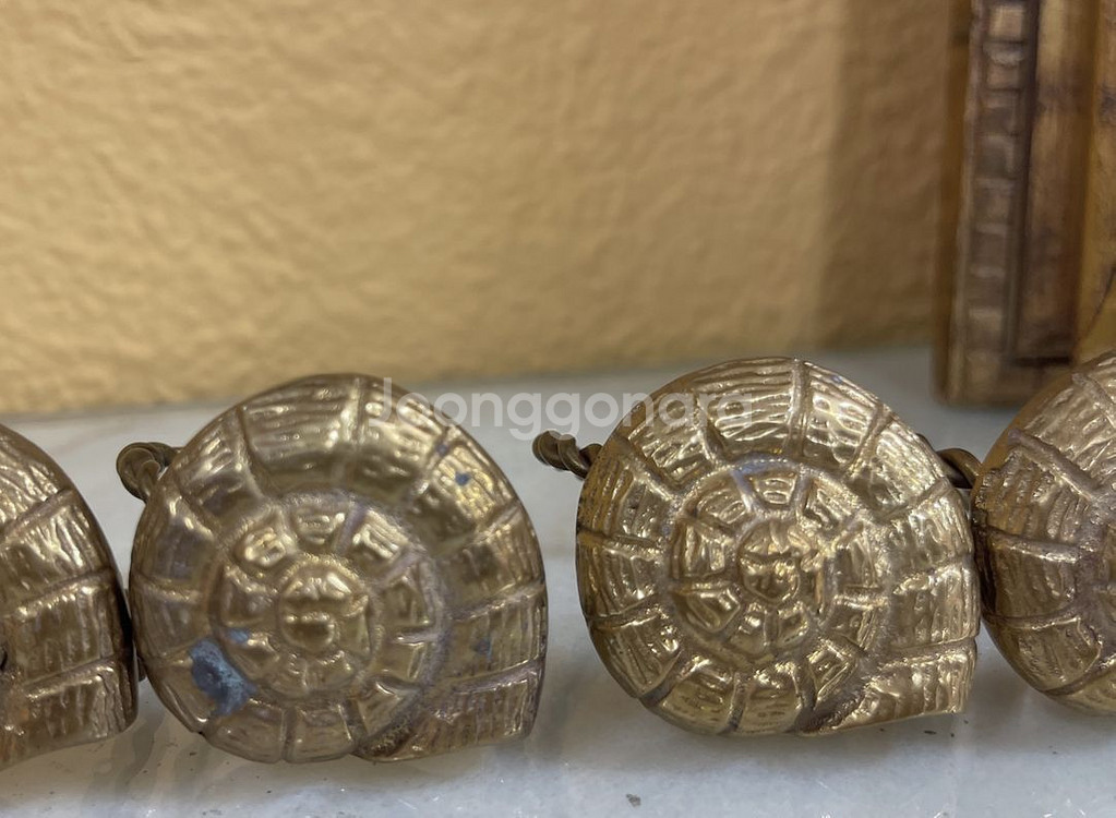 (영국) 빈티지 브라스 냅킨링 세트--3