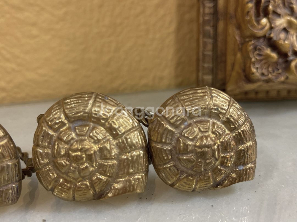 (영국) 빈티지 브라스 냅킨링 세트--4