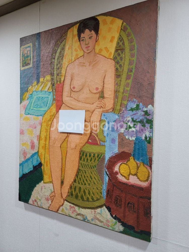 조혜숙작가 30호 유화 그림 90--2