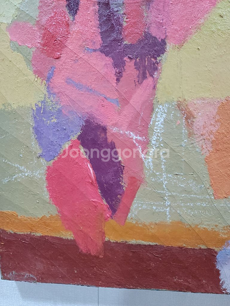 조혜숙작가 유화 그림 30호 여인2--6