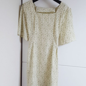 여성 여름 원피스 새상품 레몬꽃무늬 러블리