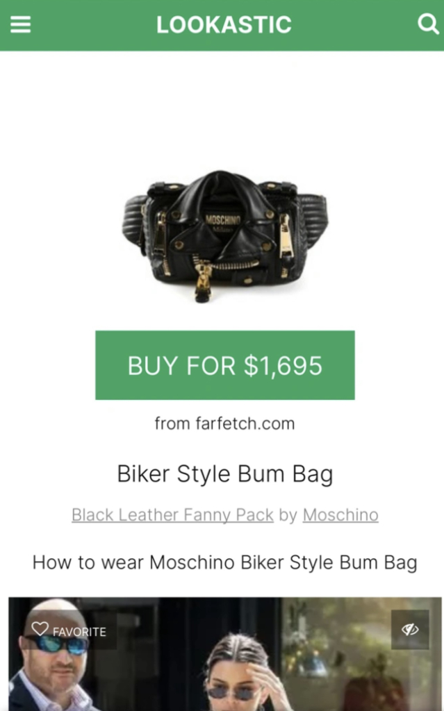 모스키노 힙쌕 크로스백 바이커 모터백 새제품--1