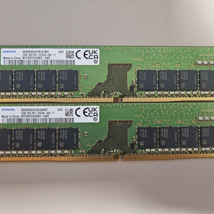 삼성전자 DDR4 16GB 2개