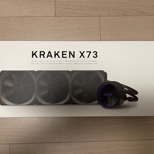 크라켄 X73 수냉쿨러 팝니다