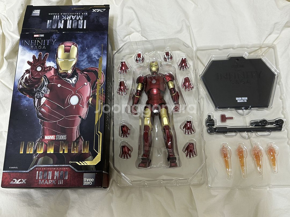 쓰리제로 dlx 아이언맨 마크2, 마크3 ZD toys--3