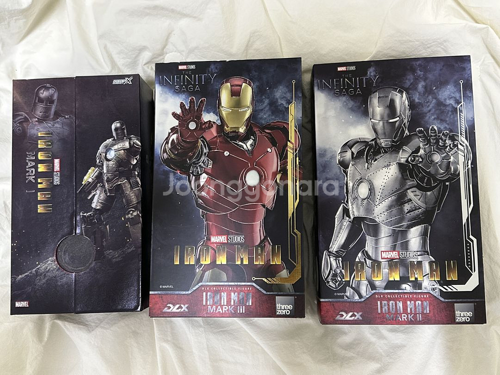 쓰리제로 dlx 아이언맨 마크2, 마크3 ZD toys--6