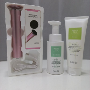 네일샵 자동발각질제거기(굳은살제거)+연화제+풋크림
