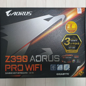 Z390 AORUS PRO WIFE 메인보드