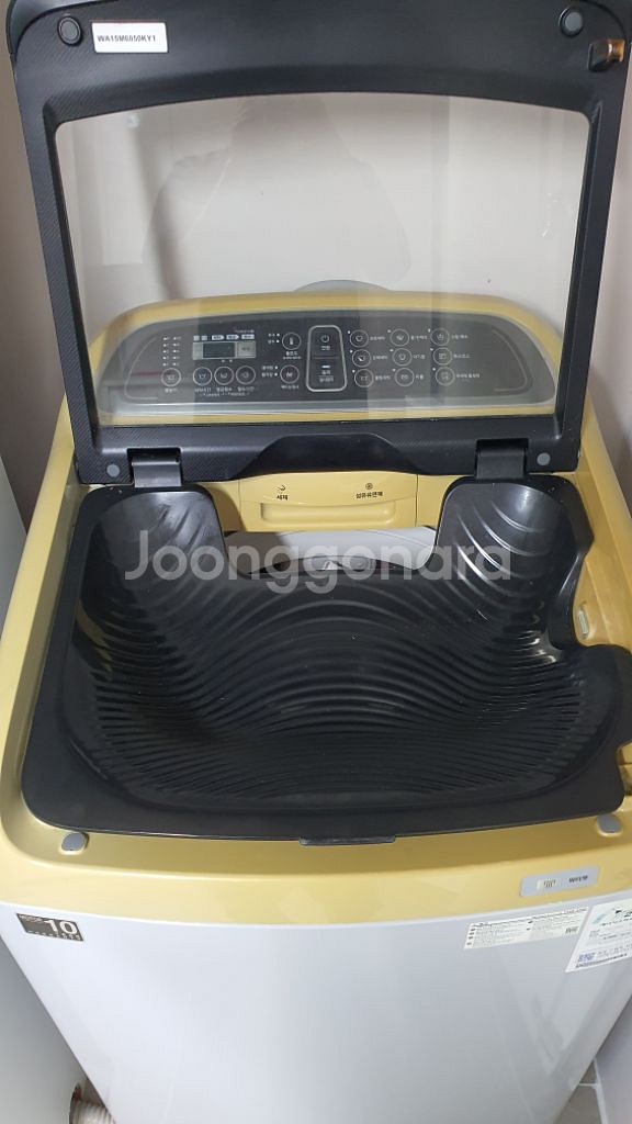 삼성 통돌이 세탁기 액티브워시 15KG 팝니다--2
