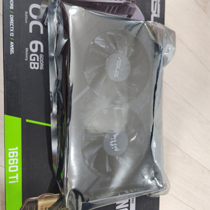 ASUS TUF-GTX1660ti 리퍼새상품 24년8월