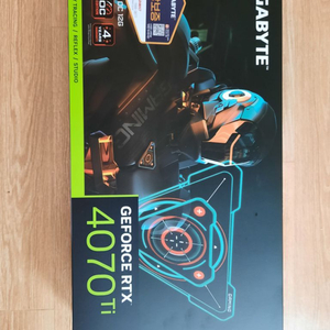 기가바이트 4070ti gaming oc 12g 새상품