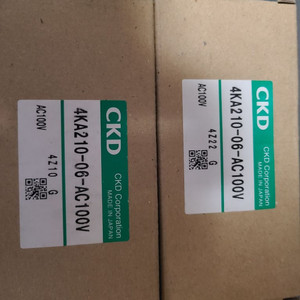 CKD 솔레노이드 밸브 4KA210-06-AC100V