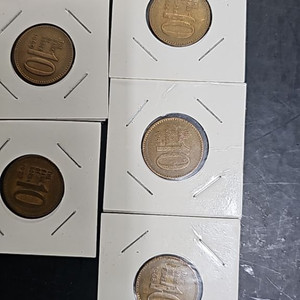 66년~70년대 10원짜리 동전