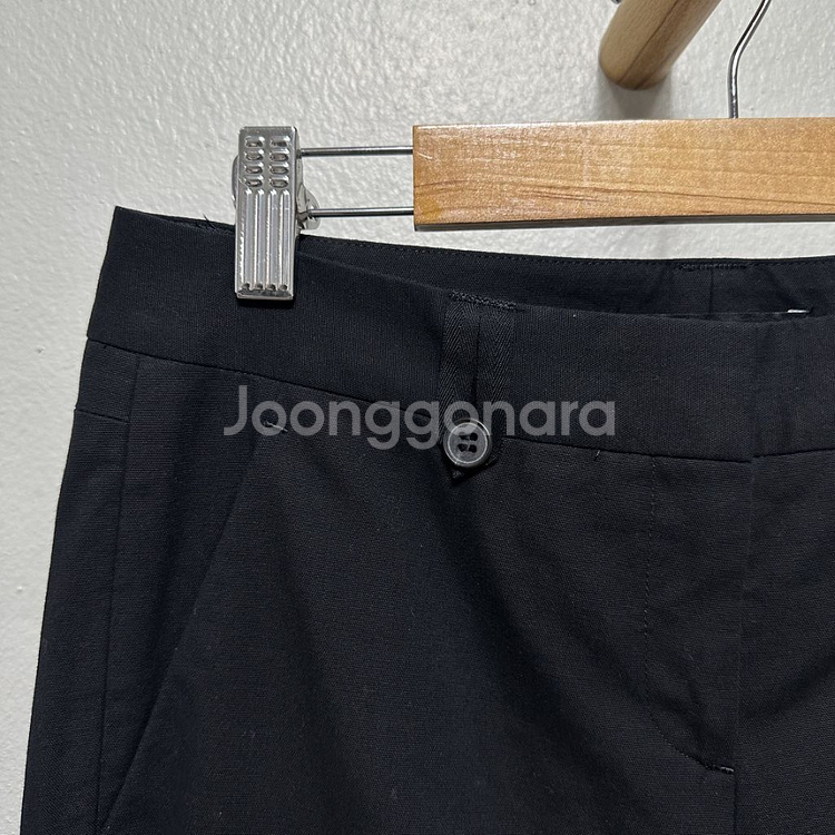 띠어리 버튼 디자인 팬츠--2