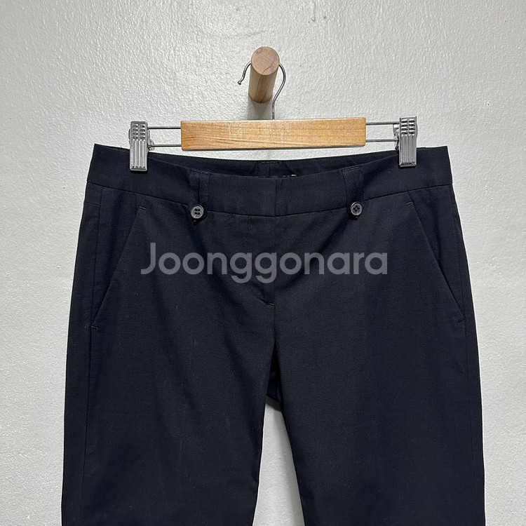 띠어리 버튼 디자인 팬츠--1