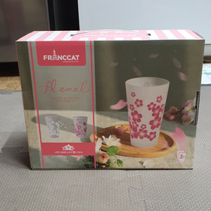 벚꽃에디션 치얼스컵2P 선물세트/변색컵