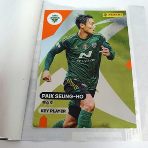 전북 파니니 오렌지 백승호 축구카드