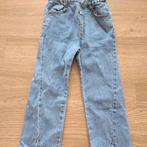 여아 옆트임절개데님팬츠 xl