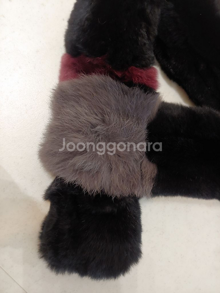 렉스(토끼털)목도리--1