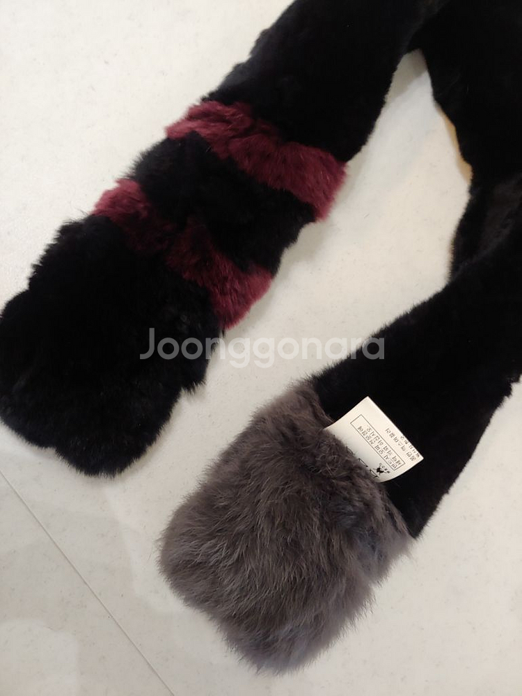 렉스(토끼털)목도리--4