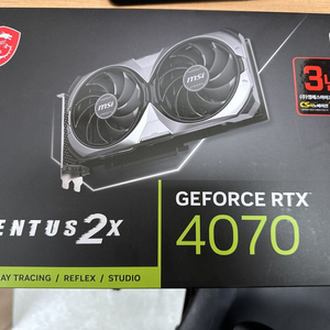 MSI RTX4070 VENTUS 2X 12G