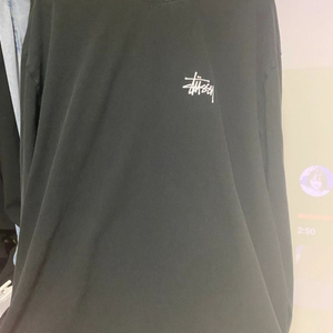 Basic stussy LS T-shirt black